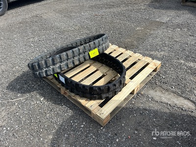 Quantity of (2) 180 x 72C x 36 (7 inches) Rubber Tracks