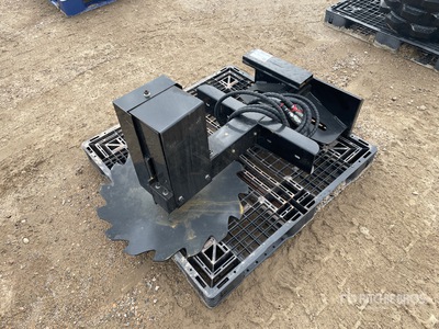 2026 GIYI GY-MTS51 28 in Mini Skid Steer Tree Saw Varios implementos minicargadora (Unused)