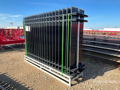 Quantity of (20) 2026 SKLP SK-N20 10 ft x 7 ft Powder Coated Clôture (Unused)