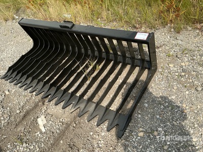 2025 Kit Containers QT-SB-L76-V3 76 in Skid Steer Bucket (Unused)