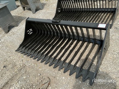 2025 Kit Containers QT-SB-H76-V3 76 in Skid Steer Bucket (Unused)