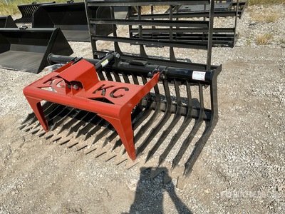 2025 Kit Containers QT-SG-S76-V3 76 in Skeleton Skid Steer Grapple (Unused)