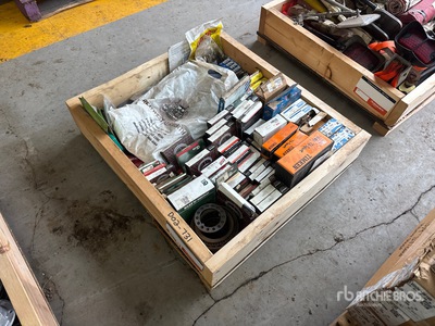 Quantity of Oil Seals & Roller Bearings (Unused)