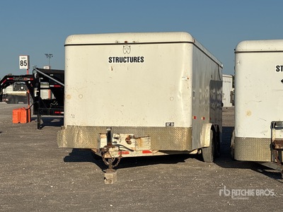 2011 W-W 16 ft T/A Enclosed Trailer