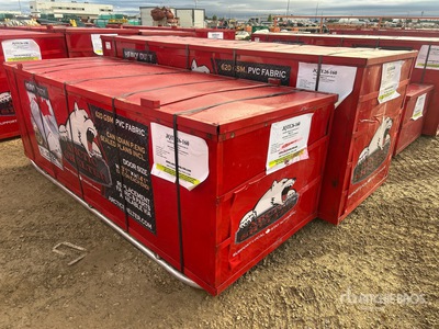 Arctic Shelter 70 ft x 30 ft x 22 ft Peak Double Truss Edificio de almacenaje (Unused)