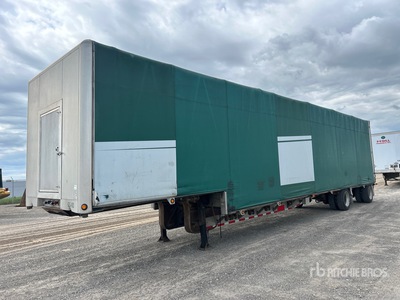 2013 Reitnouer 48 ft T/A Spread Axle Step Deck カーテンサイドトレーラー
