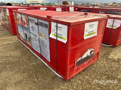 Arctic Shelter 30 ft x 40 ft x 16 ft Peak Double Truss Edificio de almacenaje (Unused)