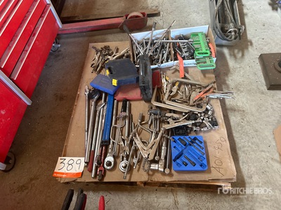Quantity of Assorted Sockets, Ratchets, Breaker Bars, Wrenches, Locking Pliers & Pullers