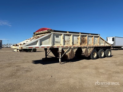 2004 Decap 38 ft Tri/A Belly Dump Trailer