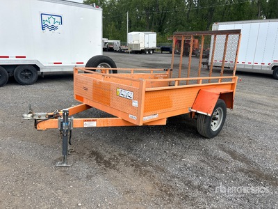 2018 Miska 8 ft S/A Trailer utilitario