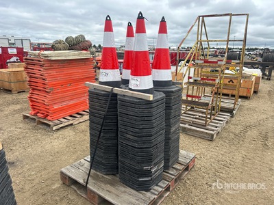 Quantity of (100) 27 in Reflective Conos de trafico (Unused)