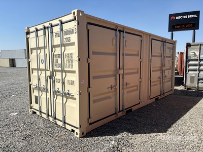 20 ft Standard Multi-Door Kontener magazynowy