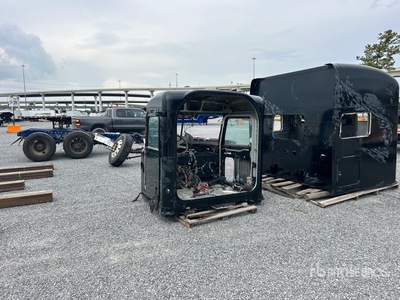 Quantity of Peterbilt Cab, Sleeper, Truck Frame & Axle Divers