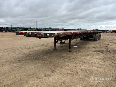 2014 Manac 53 ft Tri/A Remolque caja abierta