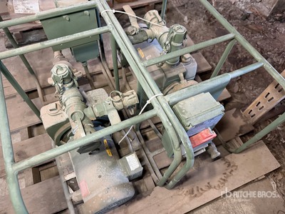 Lot of (2) Centrifugal Pump Unit Assembly