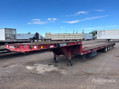 2010 50 ft Tri/A Kaufman Step Deck Trailer