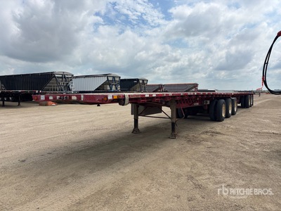 2007 Doepker 32 ft Super B-Train Lead Remolque caja abierta