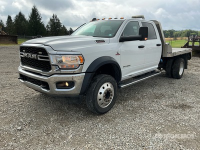 2022 Ram 5500 4x4 شاحنة مسطحة