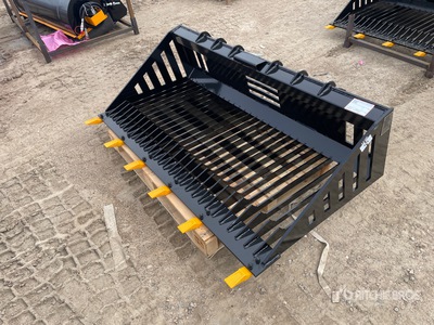 2026 GIYI GY-RB66 66 in Rock Skid Steer Bucket (Unused)