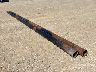 Quantity of (2) 30 ft x 6.5 in Steel انبوب