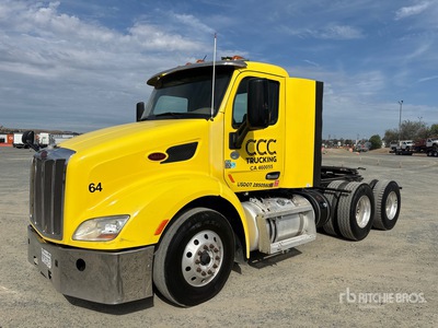 2018 Peterbilt 579 6x4 T/A Day Cab Truck Tractor