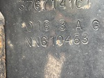 General Appearance with Frame Stamp Serial Number/VIN Photo