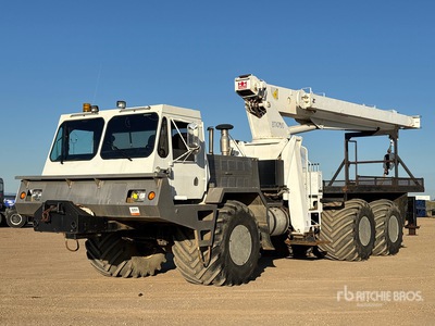 Terex BT4700 Straight Boom on 1998 Foremost Delta 3C 6x6 Floater Camión Grúa