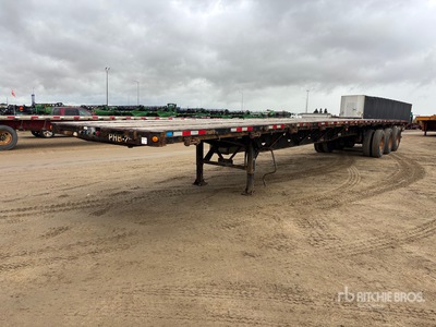 2014 Manac 53 ft Tri/A Remolque caja abierta
