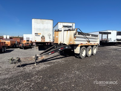2007 Renn 17 ft Tri/A Pup Remorque à benne basculante arrière