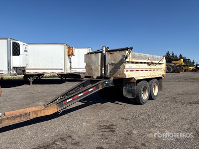 1998 Southland 14 ft T/A Pup Remorque à benne basculante arrière