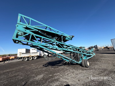 2007 Terex Powerscreen M85 30 in x 60 ft Portable Radial Stacking Conveyor