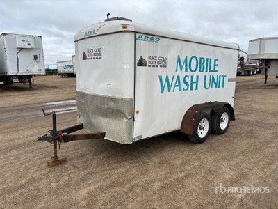 2000 Argo 12 ft T/A Steam Wash Remolque Cerrado