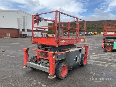 2017 Skyjack SJ6832 RT 4x4 Diesel Scissor Lift