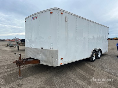 2017 Pace 20 ft T/A Enclosed Trailer