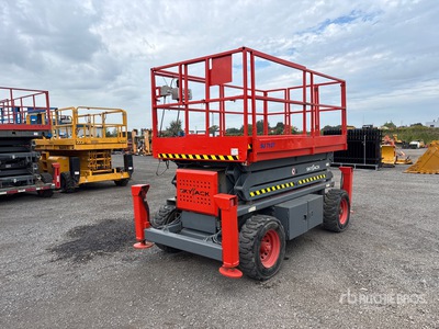 2011 Skyjack SJ7127 RT 4x4 Dual Fuel Scissor Lift