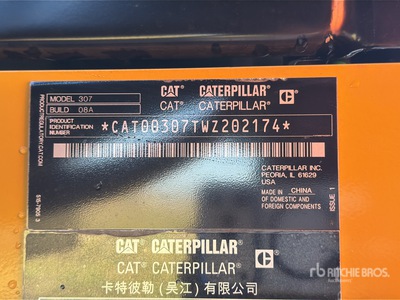 2026 Cat 307 Miniexcavadora (Sin Usar) / حفارة بجنزير (Unused)