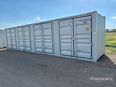 2026 40 ft High Cube Multi-Door Storage Container