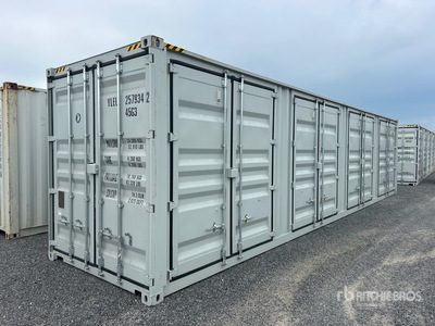 2026 40 ft High Cube Multi-Door Lagercontainer