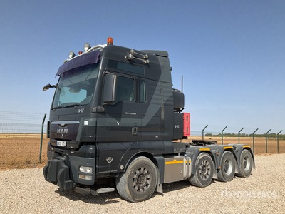 2009 MAN TGX41.680 Heavy Haul 8x4 Cabeza Tractora Cabina Dormitorio