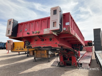 1997 Trabosa GL0954/GL1196 90 ton 5/Axle Removable Gooseneck Remorque Surbaissée
