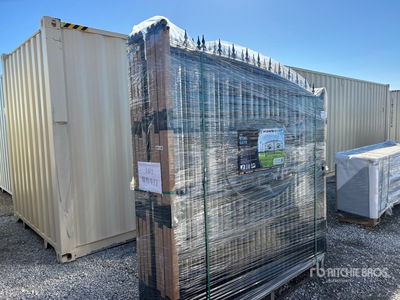 Quantity of (4) Pallets of 2026 Suihe NG-14C-4 14 ft x 6 ft Bi-Parting Puerta de entrada (Unused)