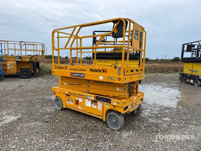 2017 Haulotte Compact 10 Electric Scissor Lift