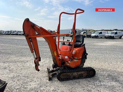 2018 Kubota U10-3 VHG Mini Excavator (Inoperable)