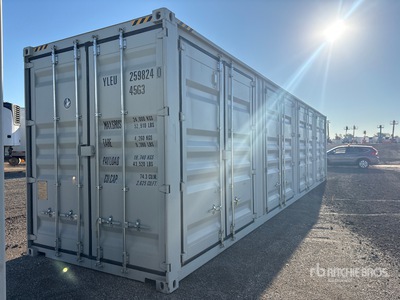 2026 40 ft High Cube Multi-Door Conteneur de stockage