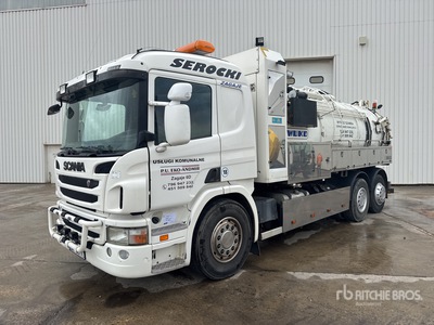 2005 Rolba PED on 2012 Scania P360 6x2 バキュームトラック