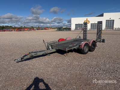 Hubiere H212L-14CF T/A Remorque 2 Essieux T/A Equipment Trailer