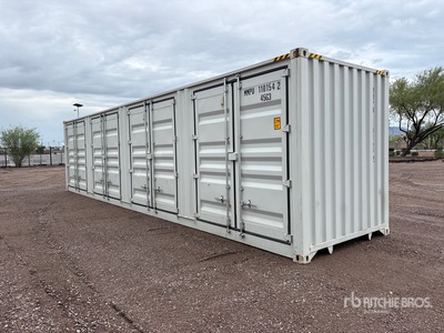 2026 40 ft High Cube Multi-Door Contenedor de almacenamiento