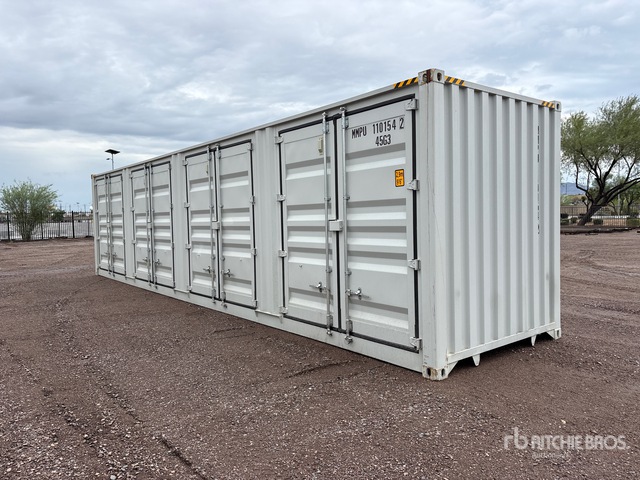 2026 40 ft High Cube Multi-Door Storage Container