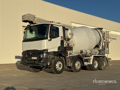 2014 Renault C430 8x4 Camion Toupie Betoniera