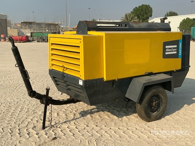 2017 Atlas Copco XAS186C Mobile Compresseur à air